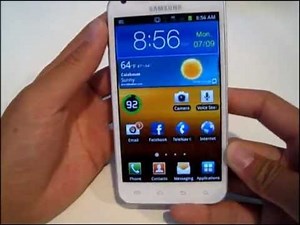 Samsung Galaxy S II Epic 4G Touch Unboxing and First Look (White)