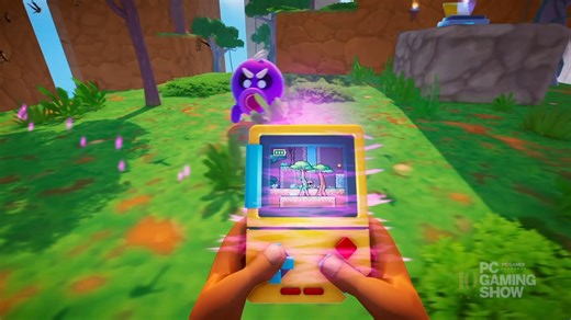 利用掌机互动游戏-Screenbound实机演示宣传片-PC游戏展2024