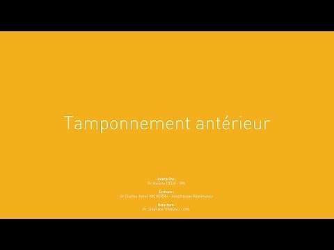 25 - Tamponnement antérieur