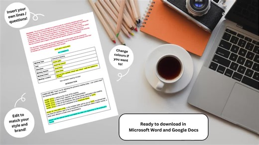 Professional Grievance Meeting Script - ACAS Compliant & Customisable for HR Professionals and Employers | UK Grievance Process Support - Etsy