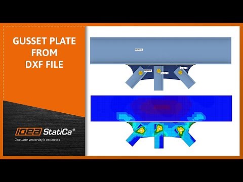IDEA StatiCa 24.0: Tutorial, how to import a plate from DXF file