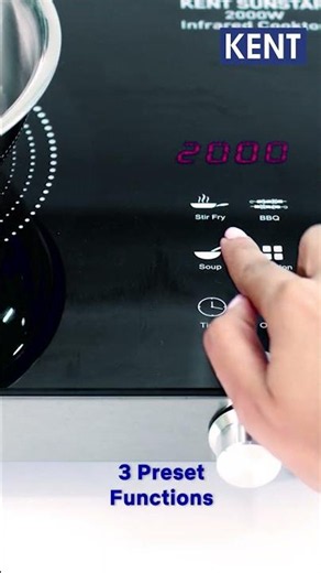 Cook in ANY Utensil! 🥘 KENT Sunstar Infrared Cooktop Review & Demo