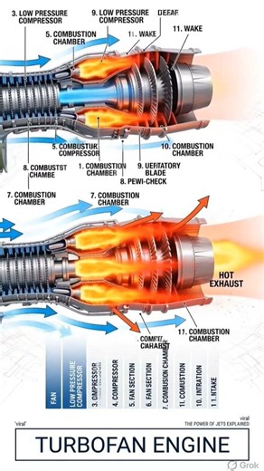 ✈️ Inside a Jet Engine | How Aircraft Engines Really Work 🚀#JetEngine #Aviation #AircraftEngine