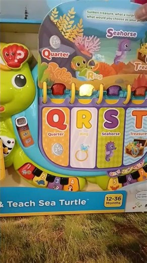 Touch and teach sea turtle #vtech #interactive #learningtools #youtube