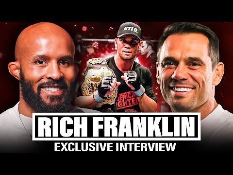 UFC LEGEND RICH FRANKLIN on TITLE RUN, ANDERSON SILVA, GOLDEN ERA OF MMA! | EXCLUSIVE INTERVIEW!