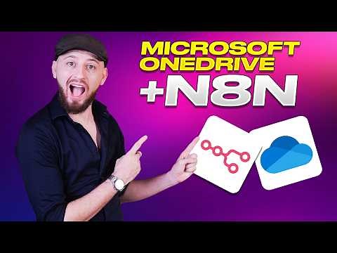 How to INSTANTLY Connect Microsoft OneDrive to n8n! (2 MINUTES)