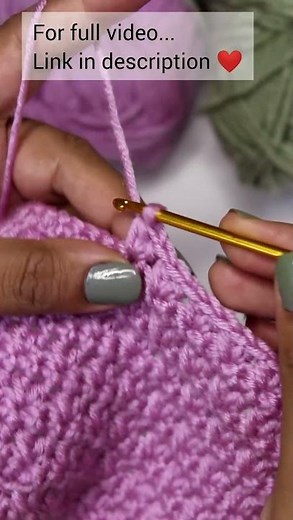Quick and Easy Crochet Baby Blanket Tutorial #crochet #shortvideo