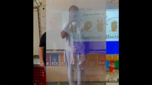Deaf Awareness Month 💙💚 | Timber Ridge Elementary School