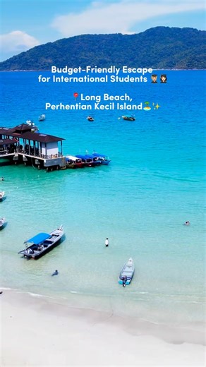 #StudyinMalaysia 🇲🇾 Discover the hidden marine wonders of 📍Perhentian Island—without breaking the bank! 🐠✨ Snorkel with rare sea creatures, learn about Malaysia’s vibrant underwater world, and make unforgettable memories. 💙🌺 Exploring Malaysia is easy and affordable, especially with friends during your semester break! 🔗 educationmalaysia.gov.my #EMGS #StudyAbroad #IslandGetaway #PerhentianIsland #BudgetTravel #InternationalStudents | Education Malaysia