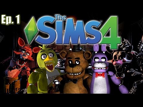 The Sims 4 - Five Nights at Freddy's Theme - Ep. 1 (Create A Sim)