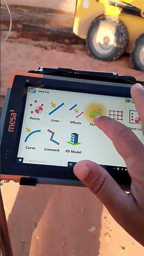 #how to make surface in Topcon GRx3 GPS #Level working by surface # viral video#foryou #construction