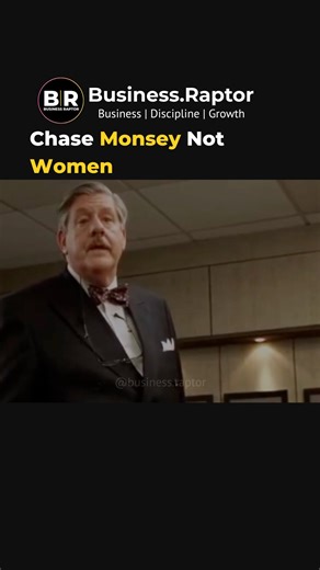 Business | Discipline | Growth on Instagram: "Edward Herrmann’s character drops real wisdom: chasing women can cost you a fortune, but chasing money rarely costs you women. The message is clear. Focus on building wealth and success first. The right people will show up when your life is in order. Priorities matter. Money first, everything else follows. Movie: I Think I Love My Wife Follow👇 @business.raptor for daily inspiration. #businessmindset #businessraptor #successmindset #money #growthmind