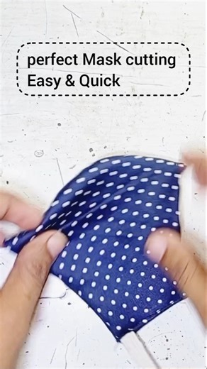 Face Mask Cutting | Perfect Size & Shape | for beginners