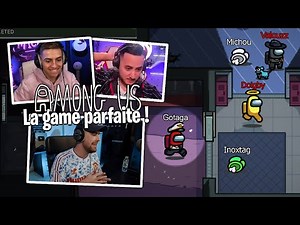 Ma meilleure partie en tant qu'imposteur vs Gotaga, Michou, Inox, Bouzi, Doc... sur Among us !