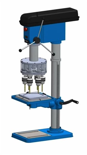 Multi Spindle Drilling machine 👇🏿 #learning #machine #drill #technology #shorts #viral