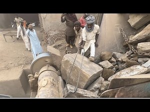 "Big Rock Crusher Machine: A Giant in Action"Big Rock Crushing: A Powerful Process"#stonecrusher