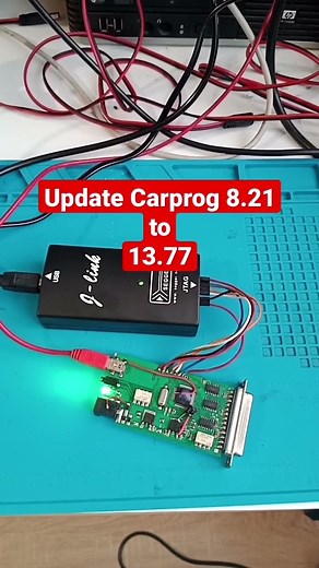 Update Carprog clone V8.21 to V13.77