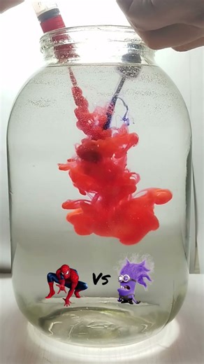 Mixing Evil Minion vs Red Spider-Man Colors!