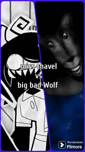miss thavel(FPE) VS big bad Wolf(foxyanimation)