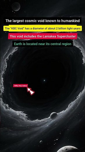 “Earth Is Inside the Largest Cosmic Void — The KBC Mystery!”