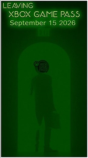 Leaving Xbox Game Pass September 15 2026 #leavinggamepass #gamepass #seriesx #seriess #xboxone