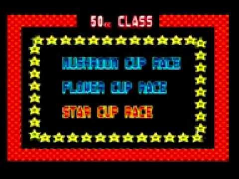 PS2 STARTUP SCREEN TOWERS SNES STATION SUPER MARIO KART 1992