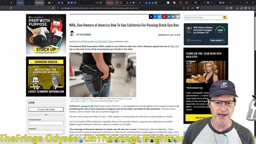 Schumer Shutdown Hat Dance | On The Fringe .......