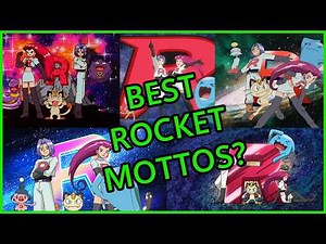 Ranking EVERY Team Rocket Motto