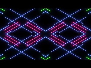 Stage Lights Different Shapes Art || Free Animated Motion Background || HD