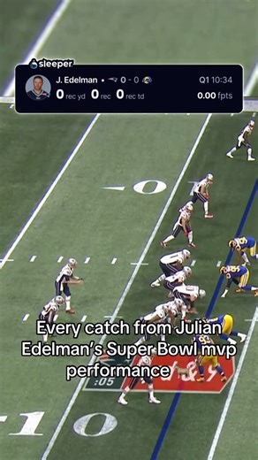 Every catch from Julian Edelman’s Super Bowl MVP performance 🐐 | Sleeper