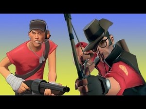 Happy Ending: TF2 [Live Commentary] Huntsman / Scout Gameplay
