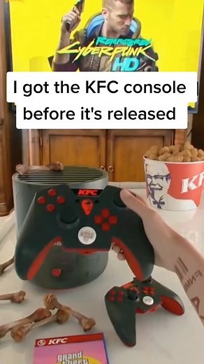 I got the KFC console before it's released #kfc #console #ps5 #ps4 #xbox #mumba #nintendo #switch #gaming #toy #gta #gta5 #lol #trending #fyp #foryou