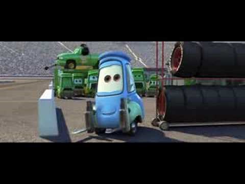 Pitstop - Guido world fastest pistop (Hires, original sound) - Cars