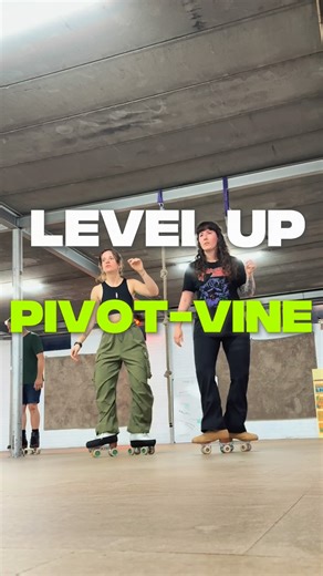 Cher- Roller Skater on Instagram: "I loved finding this lil videos with @frogadelic8 where we just wanted to challenge ourselves a bit more with different combinations ! 💕 Step 1: stationary grapevine Step 2: two foot pivot variations 💃your turn! - #rollerskating #feeltheflow"