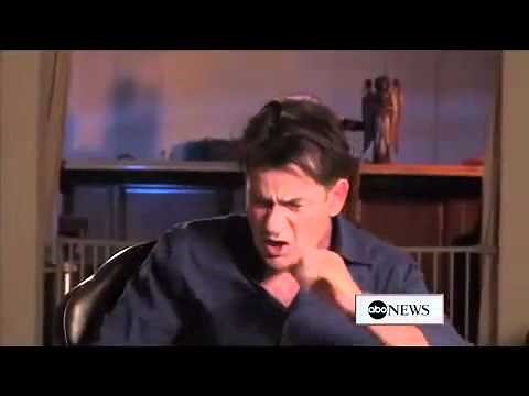 Charlie Sheen Smoking
