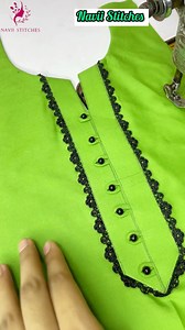 1.3M views · 21K reactions | Neck Design with Loops And Pearls #sewingtips #sewing #sewingproject #dressdesign #stitching #silai #sewingtricks #viralvideoシ | Navii Stitches | Facebook