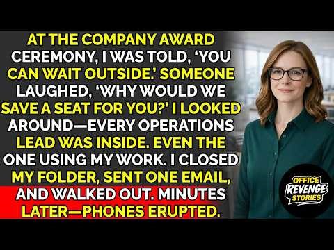 I Was Banned From Company's Award Ceremony - Then I Walked Away With Their Clients ｜ Revenge