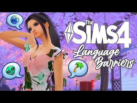 ADD DIFFERENT LANGUAGES TO THE SIMS 4 ! 🌍 // LANGUAGE BARRIERS MOD SHOWCASE & DOWNLOAD LINK