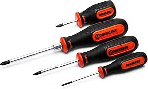 Crescent - 4 Piece Philips Dual Material Screwdriver Set - CPSET4PC