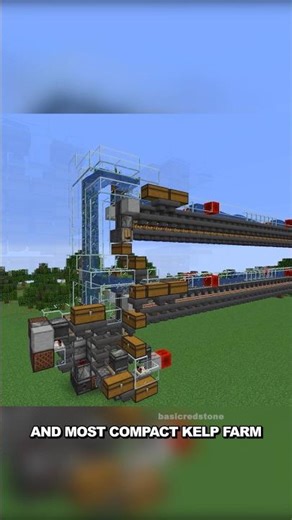 Fastest Kelp & Smoker Farm For Donut SMP #shorts