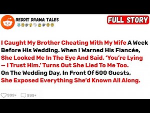 I Caught My Brother Cheating With My Wife A Week Before His Wedding... - Best Reddit Stories