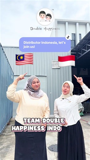 Distributor Indonesia Diperlukan untuk Double Happiness