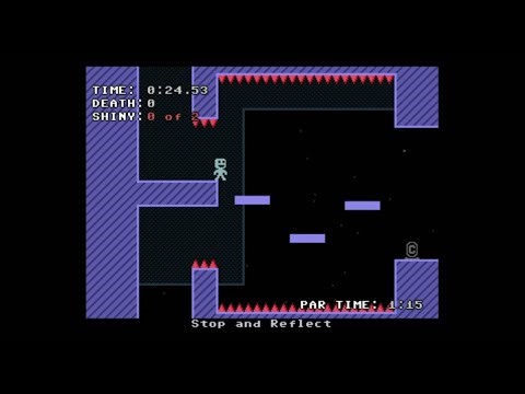 VVVVVV - Space Station 1 Any% in 43.93s (IGT)