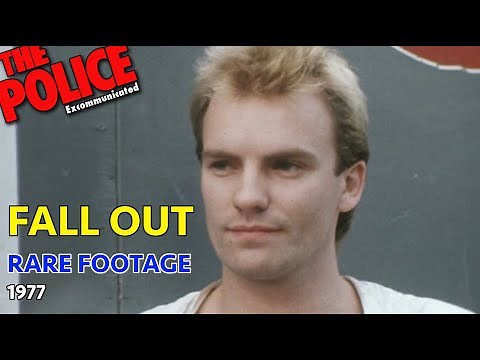 THE POLICE - FALL OUT (RARE FOOTAGE 1977)