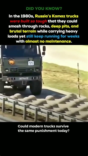 Why 1980s Soviet Kamaz Trucks Were Nearly Indestructible #shorts #usa