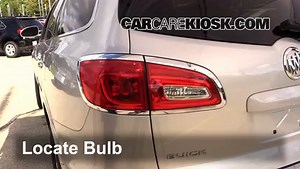 Rear Turn Signal Replacement on a 2014 Buick Enclave 3.6L V6