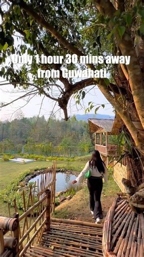 only 1hr 30mins away from Guwahati ✨Check out my Yt channel for details#travelstoriesbyritu#resort