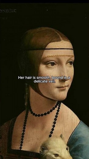 The thinking lady | "Lady with an Ermine" (1489-1490) – Leonardo da Vinci