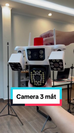 Camera 3 mắt Yoosee: Sáng rõ nét và giá cả phải chăng