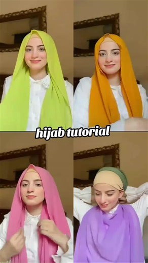 Creative Hijab Tutorial for Girls ✨